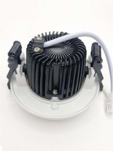 Встраиваемый светодиодный светильник Elvan VLS-006R-12W-WW-Wh