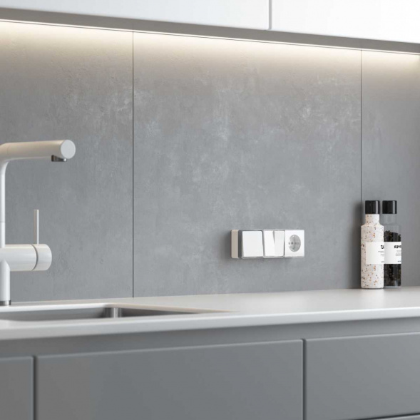 Выключатель одноклавишный Werkel Gallant белый W5010001 4690389163692