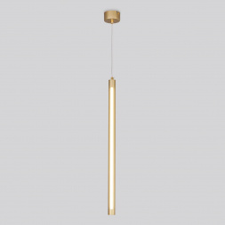 Подвесной светодиодный светильник Eurosvet Strong 50189/1 LED матовое золото