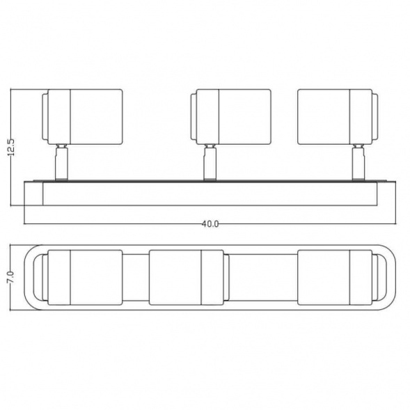 Светодиодный спот Lucide Lennert 26957/15/12