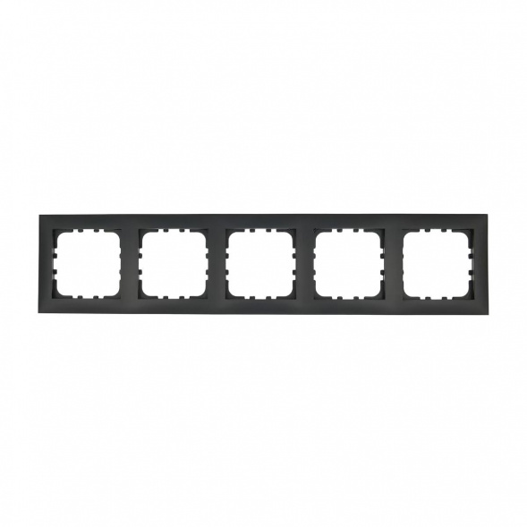 Рамка LK Studio 5-постовая (черный бархат) LK60 864508-1