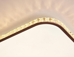 Потолочный светодиодный светильник Ambrella light Orbital Crystal FF76