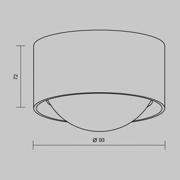 Потолочный светильник Maytoni Outdoor O498CL-L15B3K