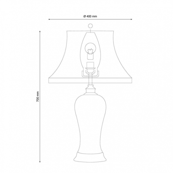 Настольная лампа Lucia Tucci Harrods T933.1