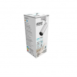 Трековый светодиодный светильник Gauss Track Light Led TR083