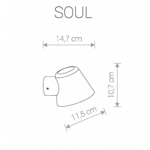 Уличный настенный светильник Nowodvorski Soul 9555