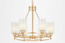 Подвесная люстра Lumina Deco Marietta LDP 8025-6 F.GD+WT