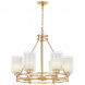 Подвесная люстра Lumina Deco Marietta LDP 8025-6 F.GD+WT