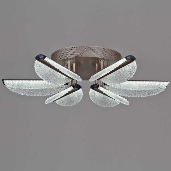 Потолочный светильник Reluce 00490-0.3-06S champagne silver