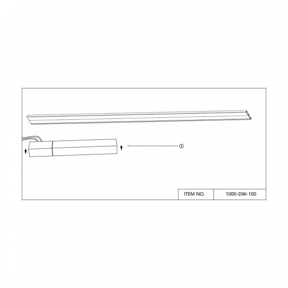 Блок питания Favourite Unika 42V 100W IP20 1000-DW-100