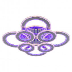 Потолочная светодиодная люстра Profit Light 8040/4+4 CHR