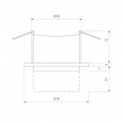 Встраиваемый светодиодный спот Elektrostandard 9917 LED 10W 4200K серебро a052450