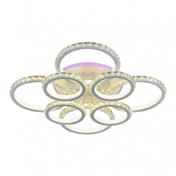 Потолочная светодиодная люстра Profit Light 18052/8 WHT A