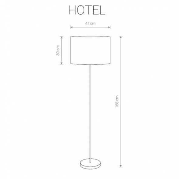 Торшер Nowodvorski Hotel 9300