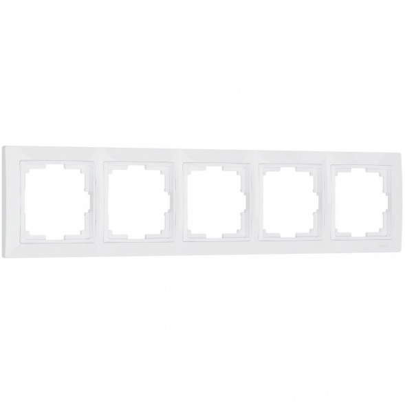 Рамка на 5 постов Werkel Snabb basic белый W0052001 4690389161452