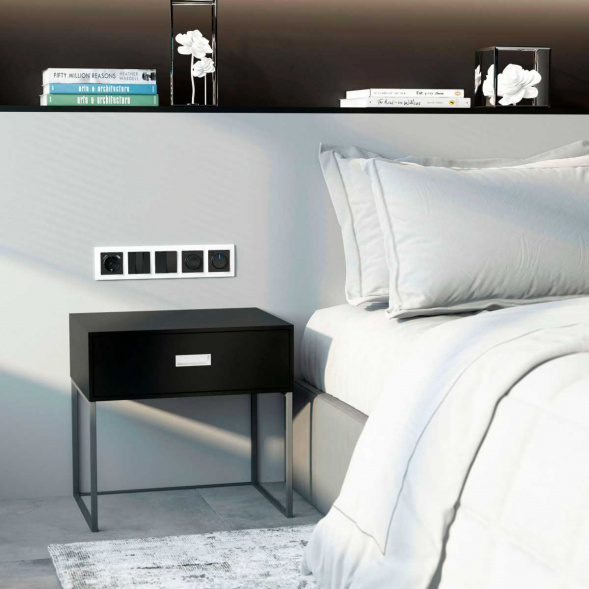 Рамка на 5 постов Werkel Snabb basic белый W0052001 4690389161452