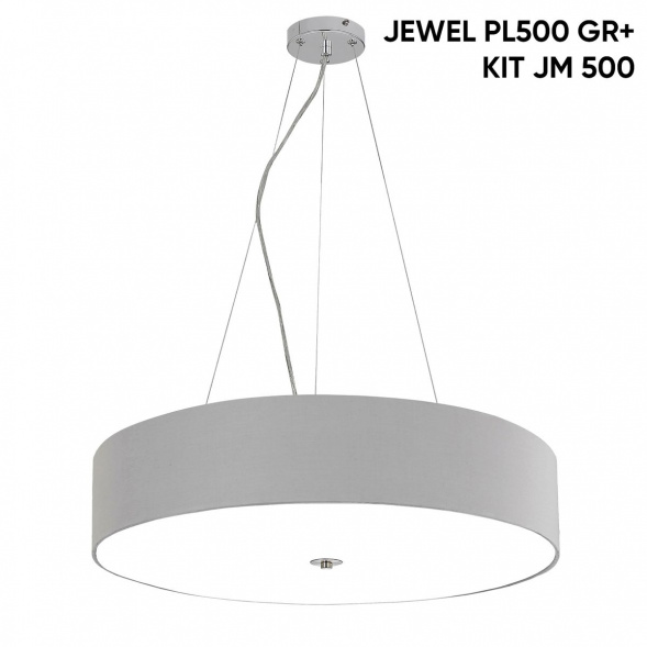 Потолочный светильник Crystal Lux Jewel PL500 Gray