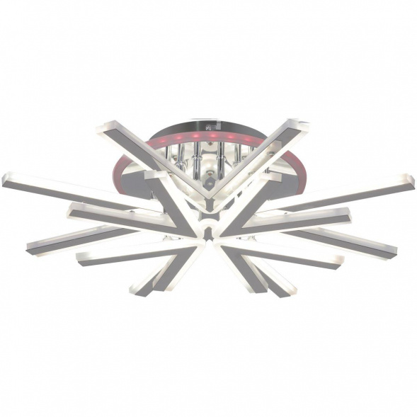 Потолочная светодиодная люстра Reluce 09824-3.3-4+4C CR (RGB)