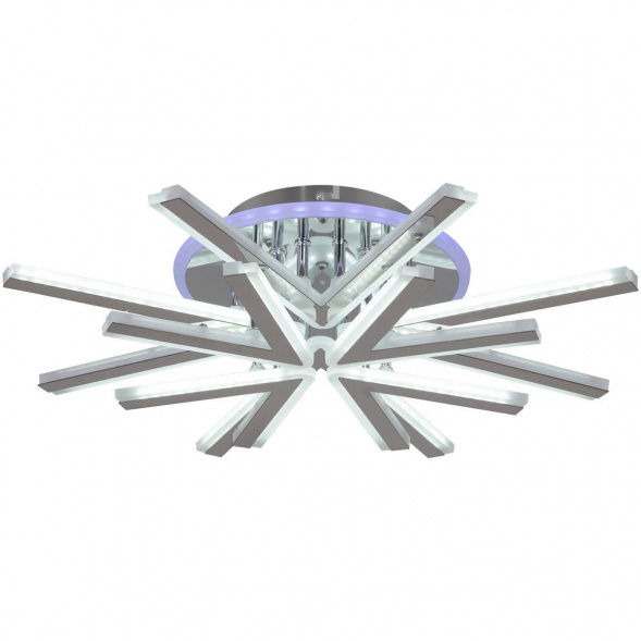 Потолочная светодиодная люстра Reluce 09824-3.3-4+4C CR (RGB)