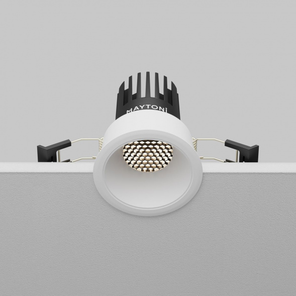 Встраиваемый светильник Maytoni Technical Dip DL115-10W-4K-W