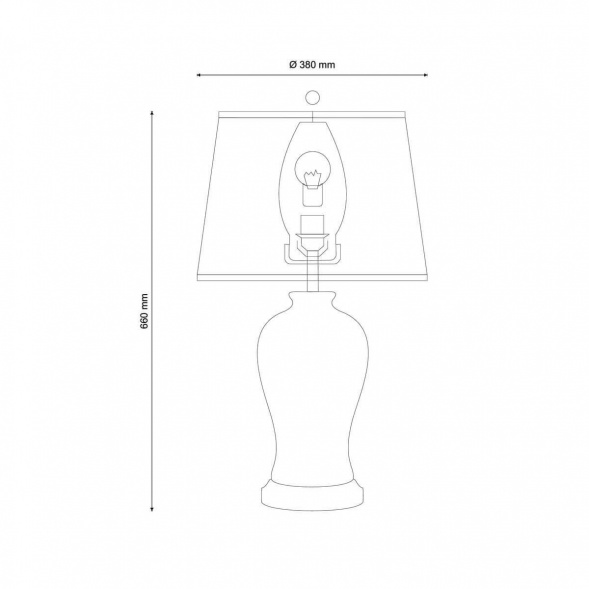 Настольная лампа Lucia Tucci Harrods T934.1