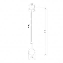 Подвесной светильник TK Lighting 1903 Retro