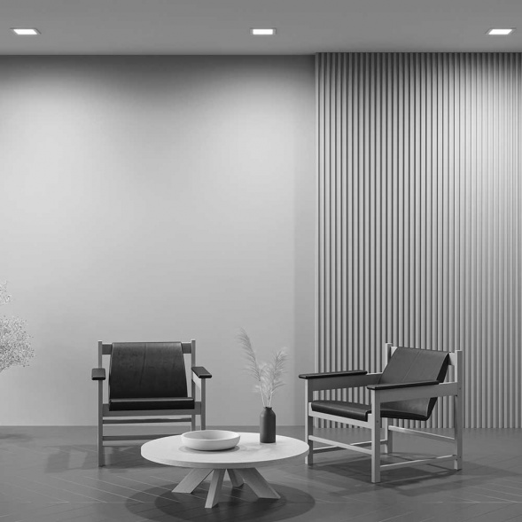 Встраиваемый светодиодный светильник Maytoni Stockton DL020-6-L12W