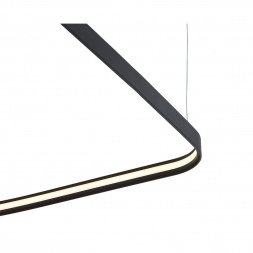 Подвесной светодиодный светильник Italline IT013-6031 black 3000K