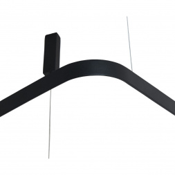 Подвесной светодиодный светильник Italline IT013-6031 black 3000K