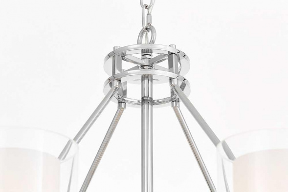 Подвесная люстра Lumina Deco Marietta LDP 8025-8 CHR+WT