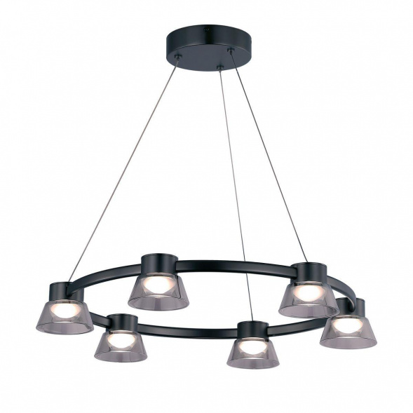 Подвесная светодиодная люстра Favourite Twix 4247-6P