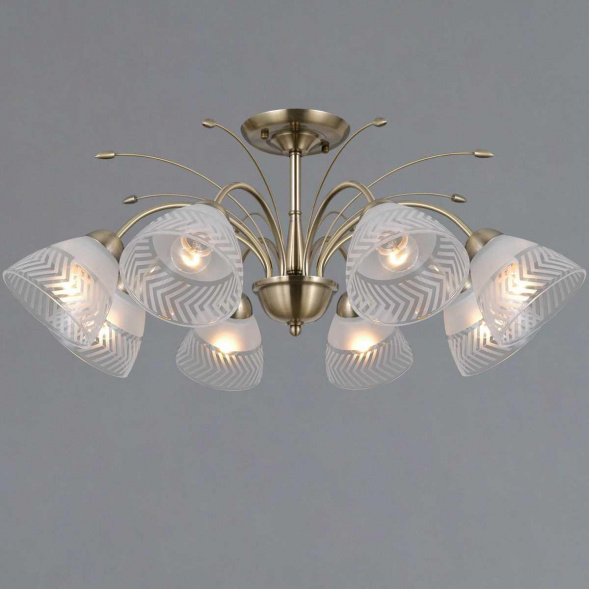 Светильник потолочный Illumico IL0594-8CSQ-25 AB AREZZO