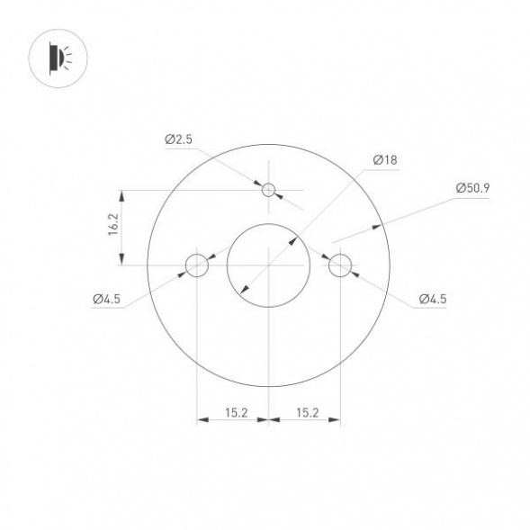 Настенный светодиодный светильник Arlight Sp-Vinci-S900x55-10W Day4000 033550