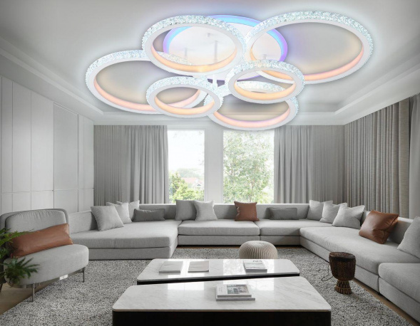 Потолочная светодиодная люстра Ambrella light Acrylica Original FA9528