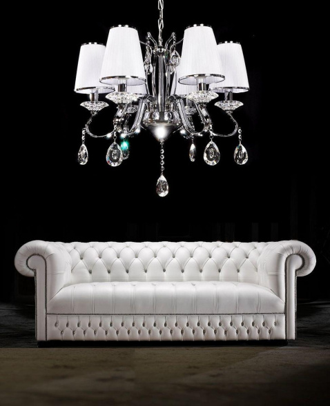 Подвесная люстра Lumina Deco Finezzia LDP 9267-6 CHR