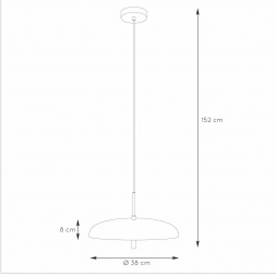 Подвесной светильник Lucide Elgin 03431/38/30