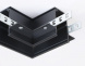 Коннектор L-образный для встраиваемого шинопровода Ambrella light Track System Magnetic GL3354