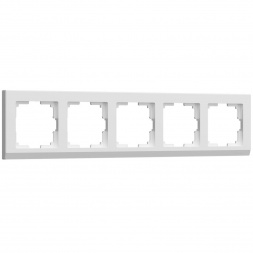 Рамка на 5 постов Werkel Stark белый W0051801 4690389161926