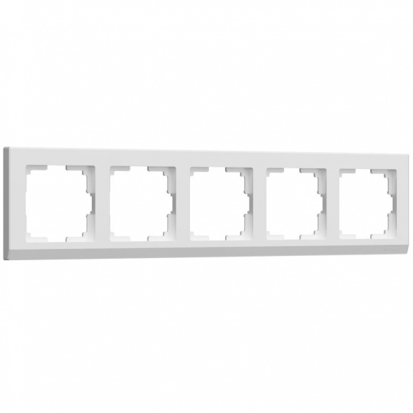 Рамка на 5 постов Werkel Stark белый W0051801 4690389161926