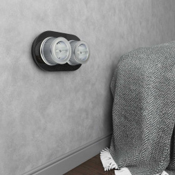 Рамка на 2 поста черная Werkel W0025108 4690389166457