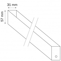 Шинопровод однофазный Lightstar Teta 505016