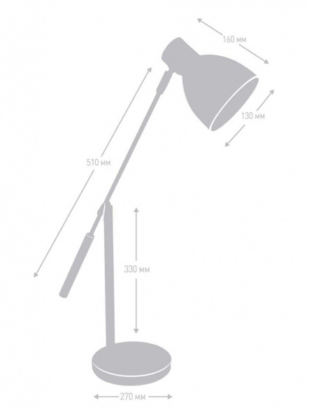 Настольная лампа Camelion KD-333 C01 12796