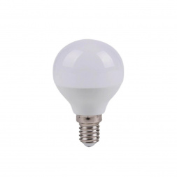 Лампа светодиодная Elvan E14 7W 4000К опал E14-7W-4000К-P45