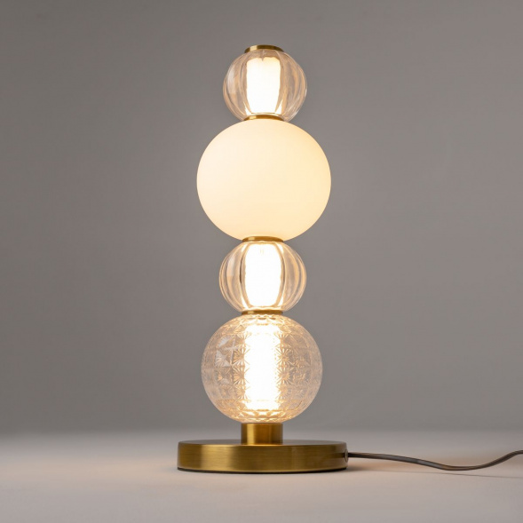 Настольная светодиодная лампа Maytoni Collar MOD301TL-L18G3K