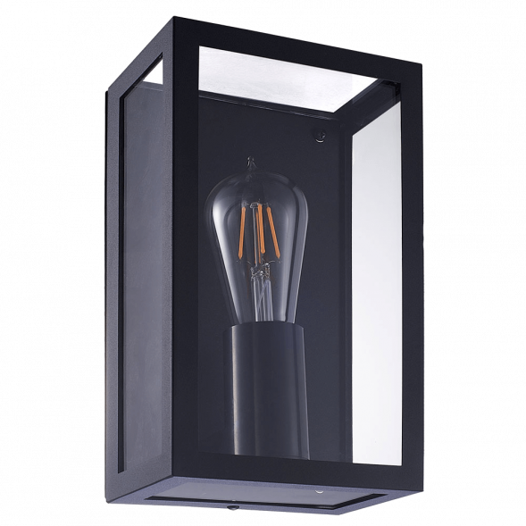 Уличный настенный светильник Arte Lamp Belfast A4569AL-1BK