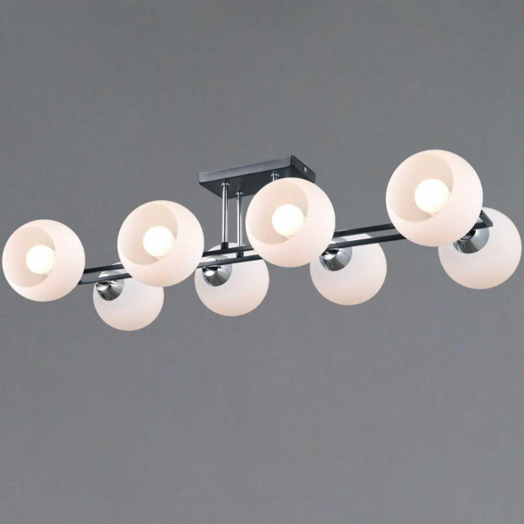 Светильник потолочный Illumico IL0791-8CSQ-25 BK CR TRENTO