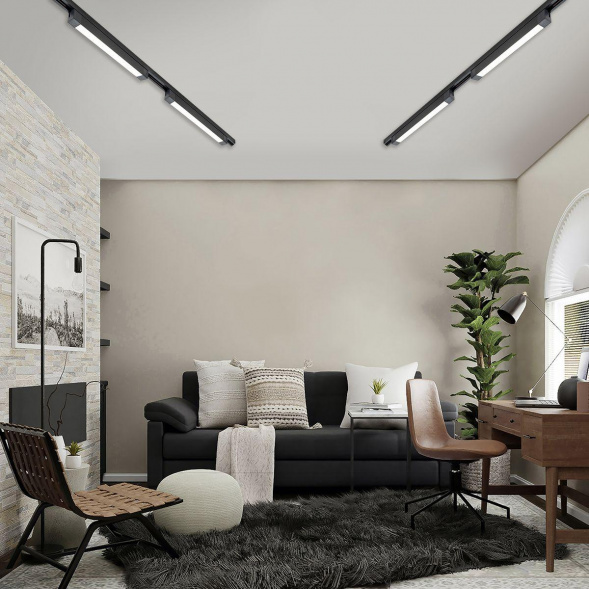 Трековый светодиодный светильник Escada 20001TRU/02LED SBK