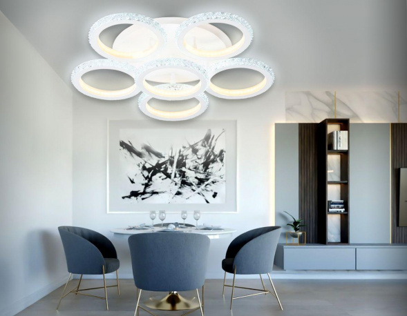 Потолочная светодиодная люстра Ambrella light Acrylica Original FA9531