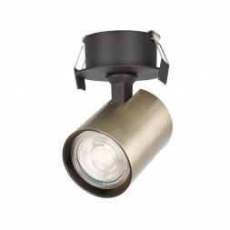 Встраиваемый спот Crystal Lux CLT 017C BL-BZ