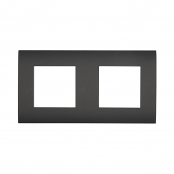 Рамка LK Studio 2-постовая (черный бархат) LK45 854208-1